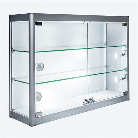 steel glass display cabinet|aluminum display cabinets.